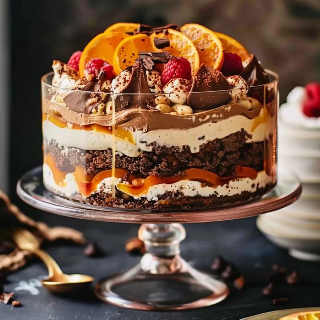 Chocolate Orange Tiramisu Trifle