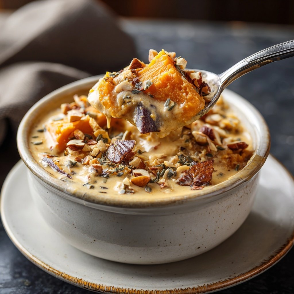 Süßkartoffel-Erdnuss-Eintopf