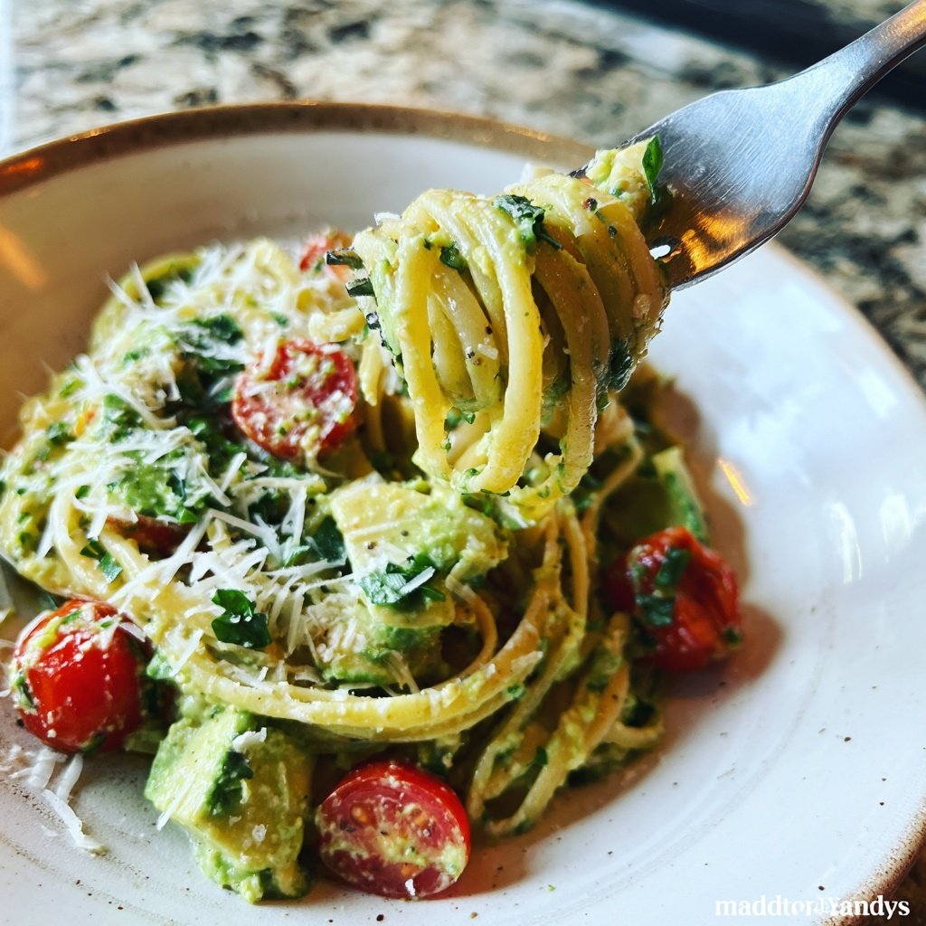 Cremige Avocado Pasta