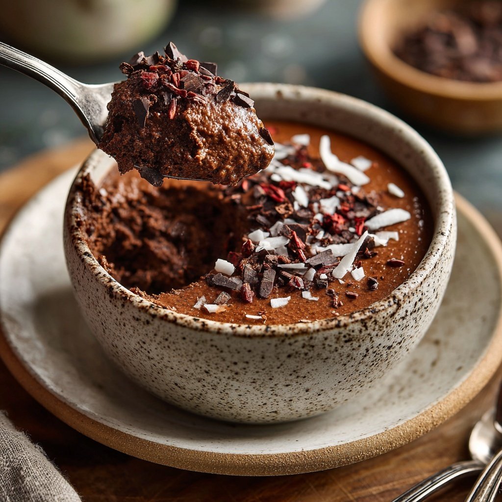 Chia Samen Schoko Pudding