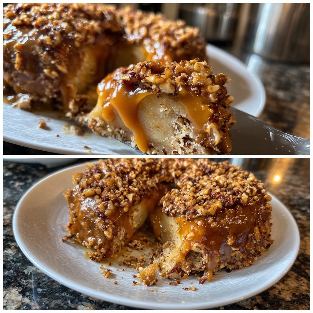 Karamellisierte Williamsbirne