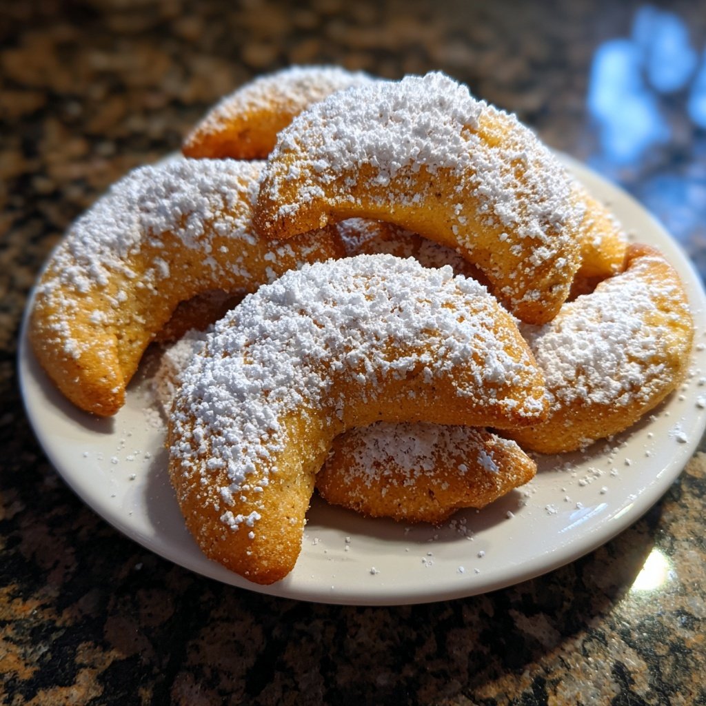 Klassische Vanillekipferl