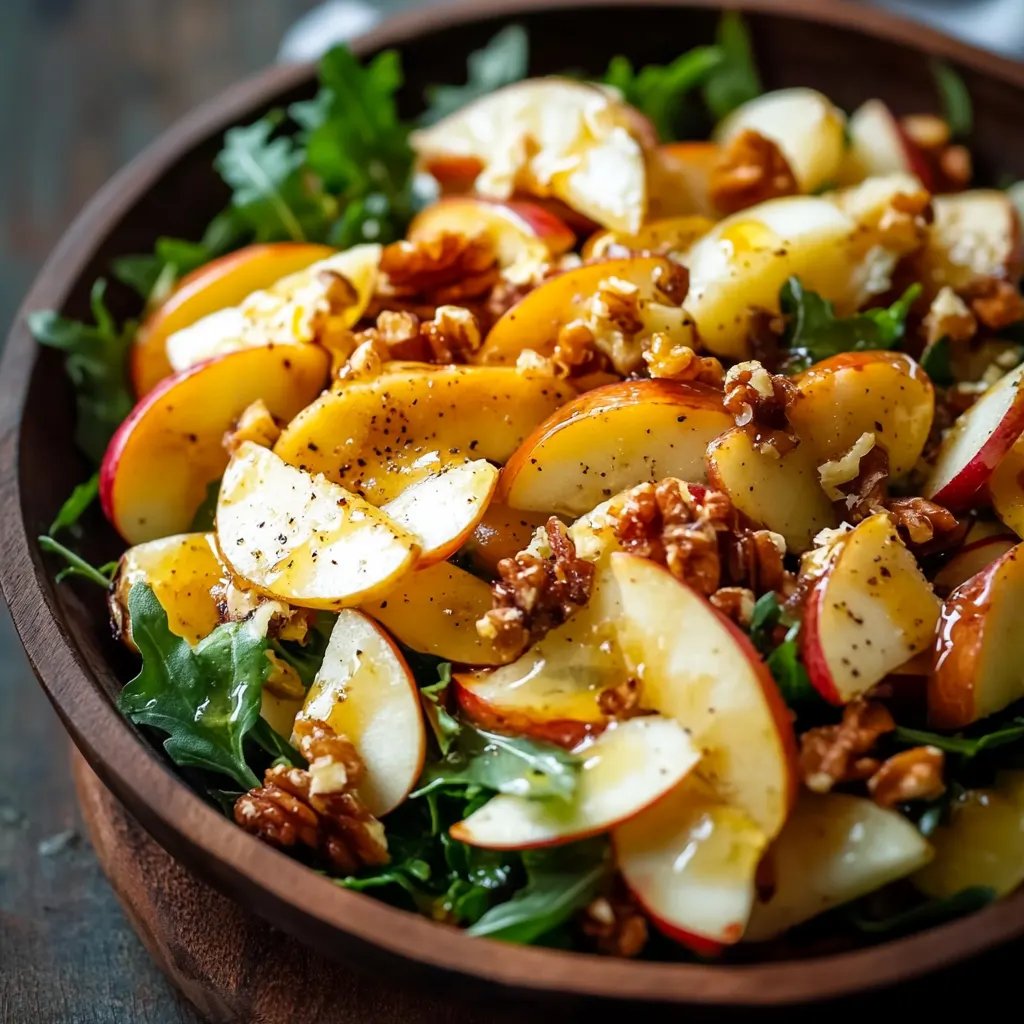 Honeycrisp-Apfel-Feta-Salat