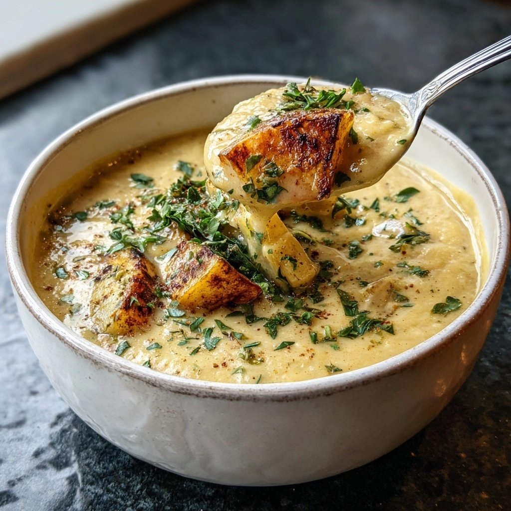 Cremige Pastinaken-Wintersuppe