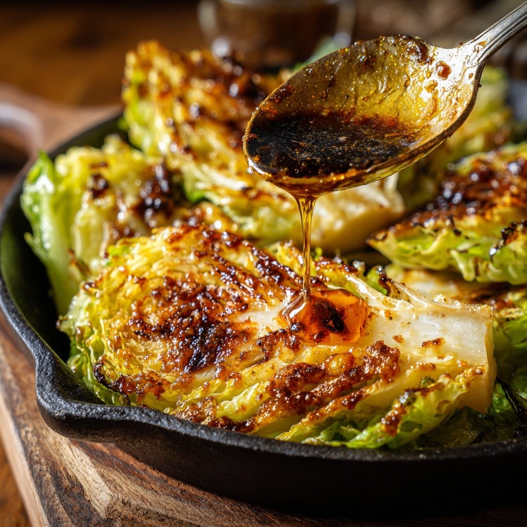 Gerösteter Rosenkohl mit Honig-Senf-Marinade​