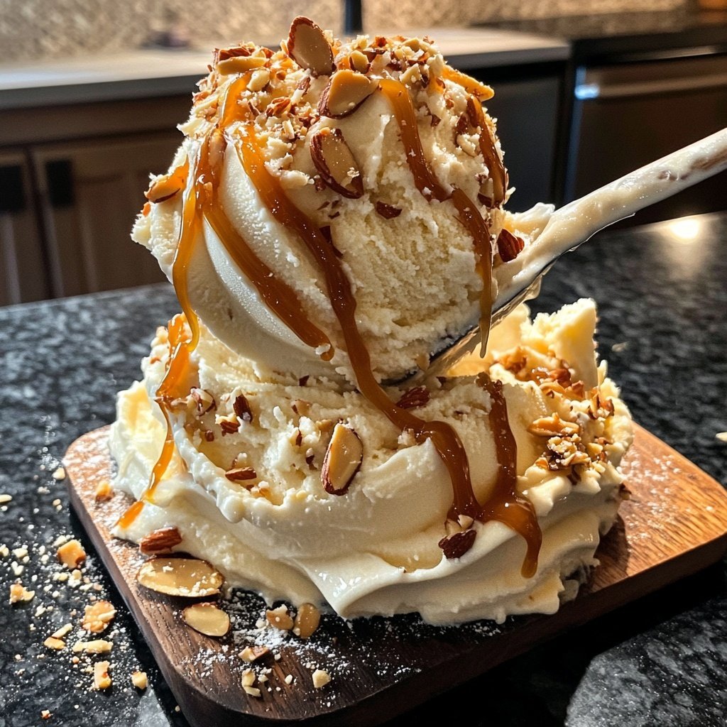 Gebrannte Mandel Eis