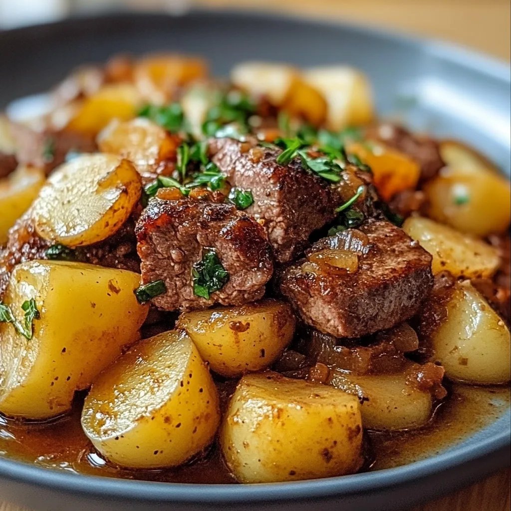 Kartoffelpfanne mit Hackfleisch