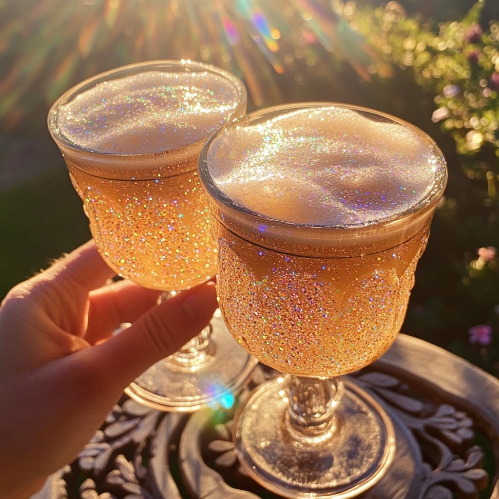 Elfenpunsch mit Glitzerstaub