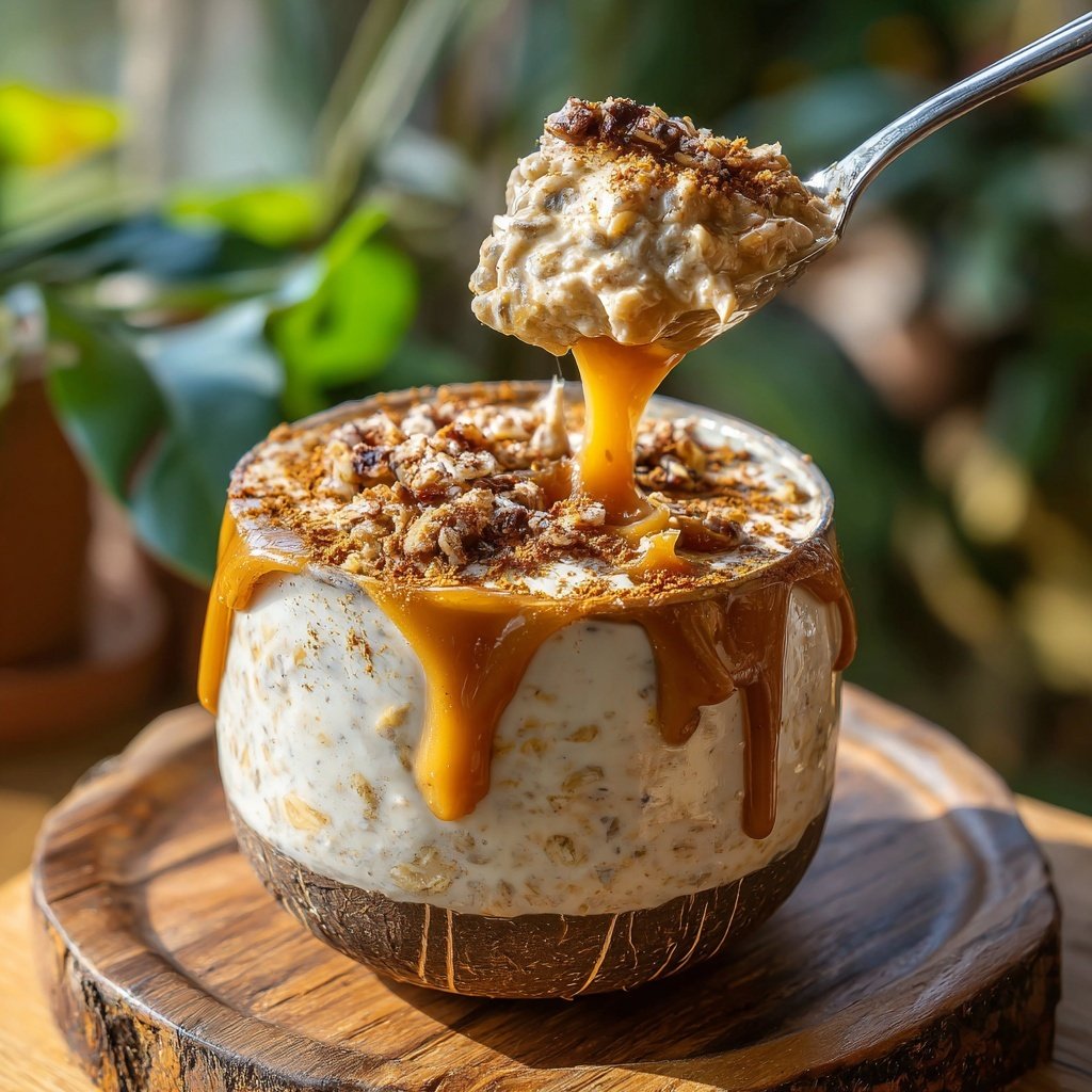 Karamell-Latte-Overnight-Oats