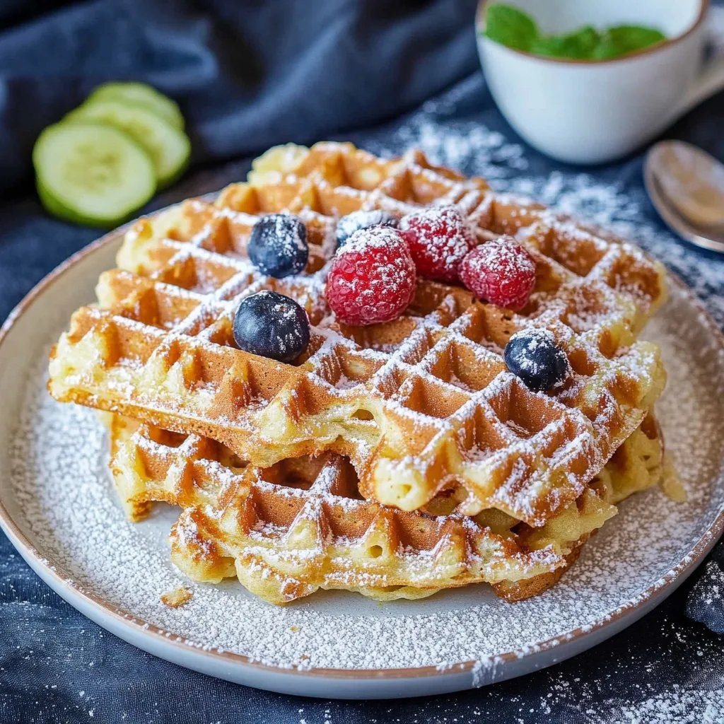 Waffelteig Rezept für Omas Waffeln