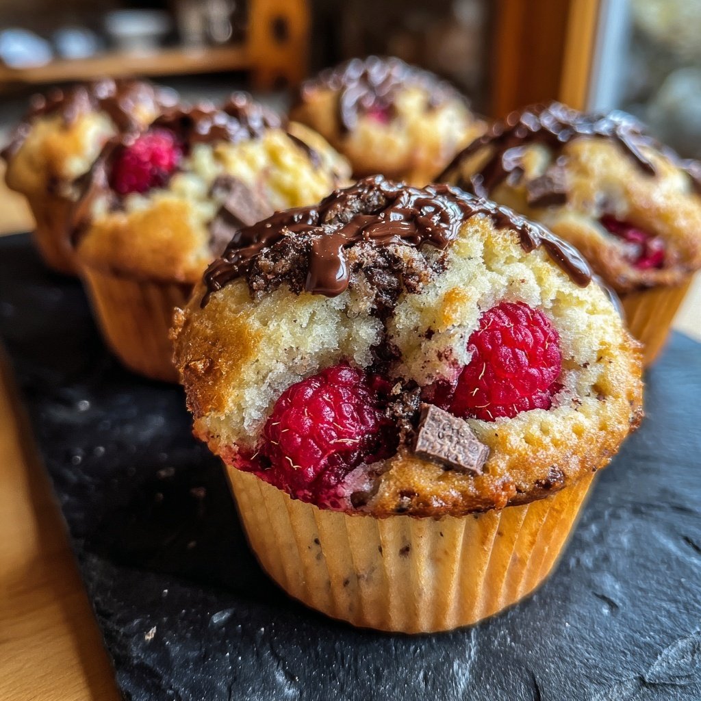 Himbeer Schoko Cupcake Überraschung