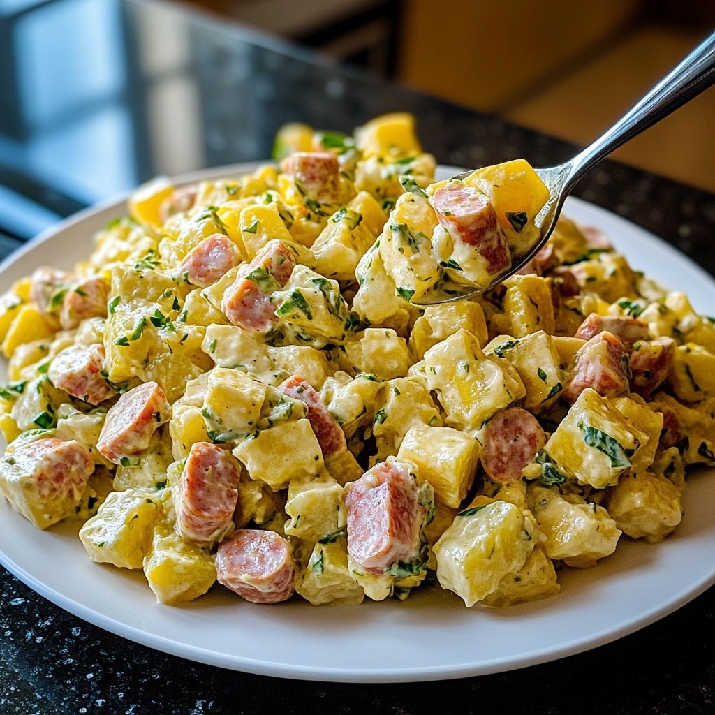 Kartoffelsalat mit Würstchen