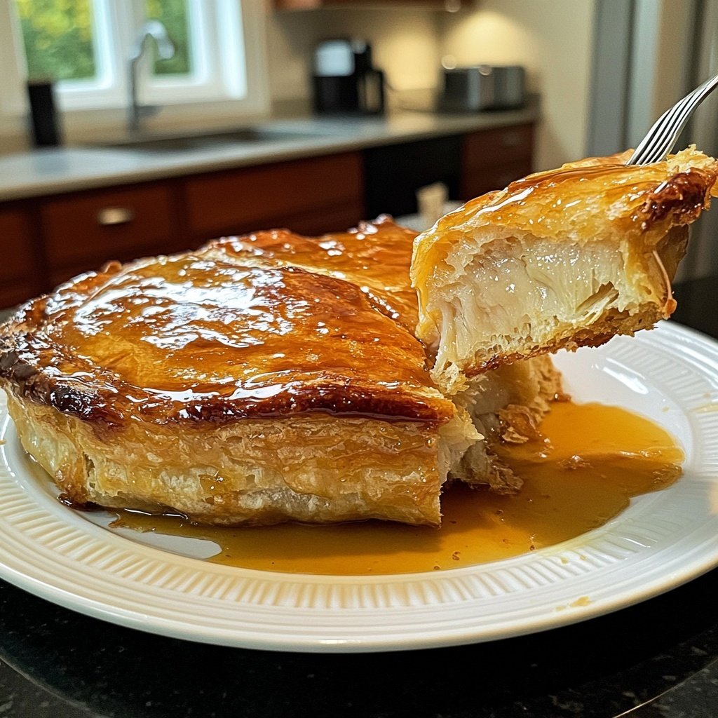 Glasiertes Honig-Senf-Lachsfilet aus dem Ofen