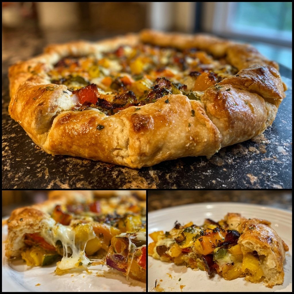 Herzhafter Gemüse Pie