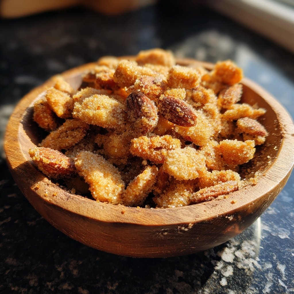 Vanille-Zimt Gebrannte Mandeln