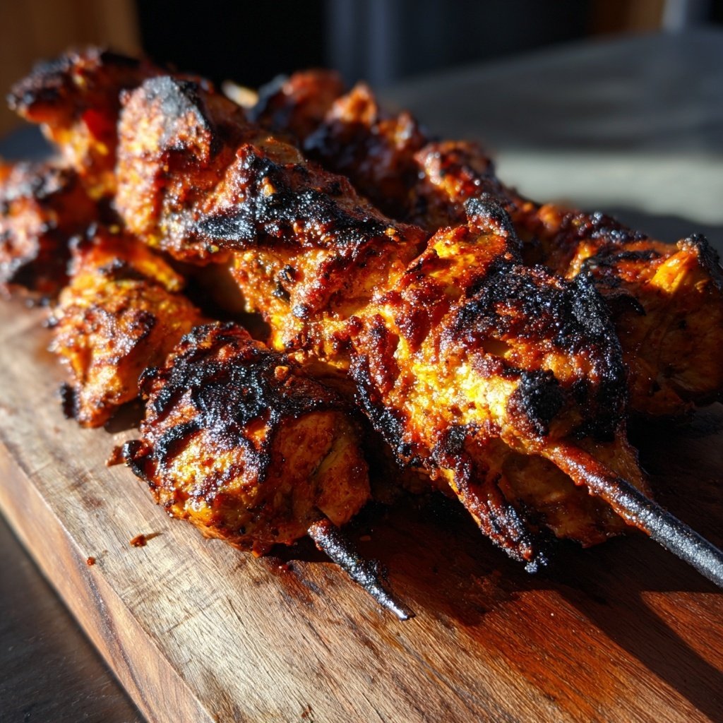 Tandoori Chicken Skewers