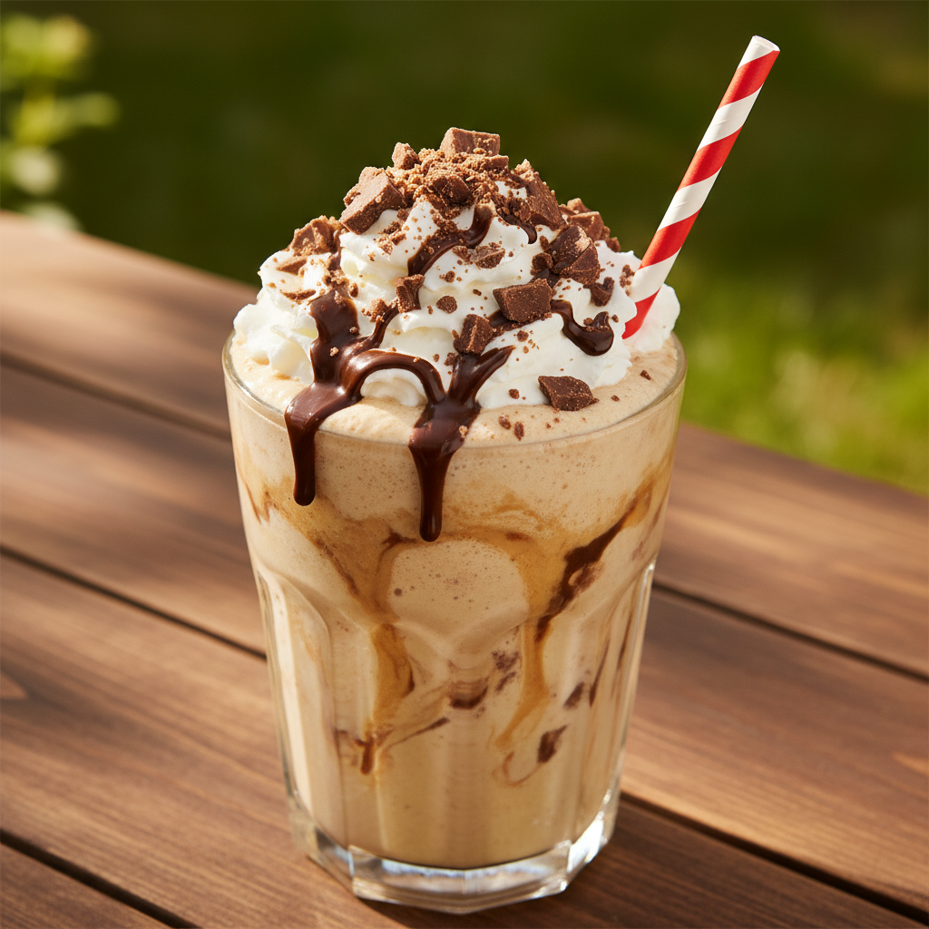 Vanille Reese’s Milchshake