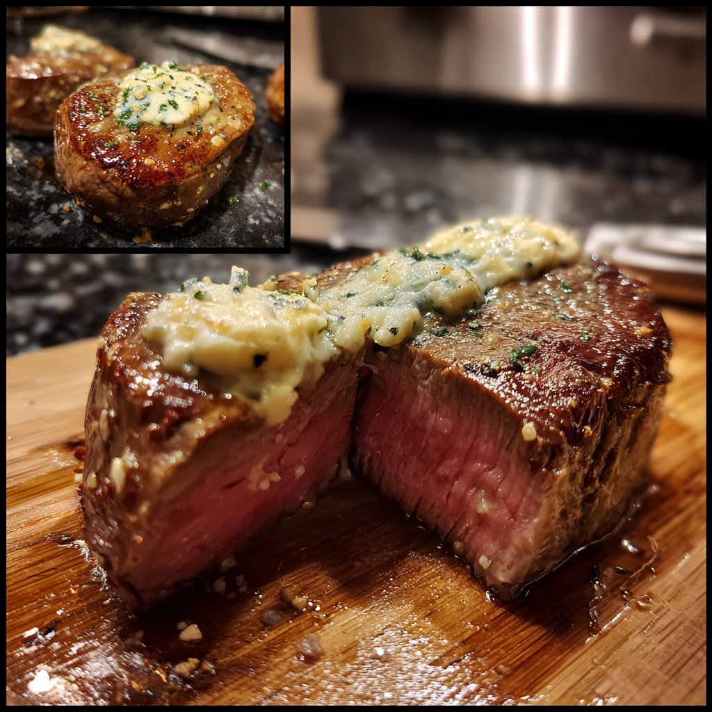 Filet Mignon Blauschimmelkäse Butter