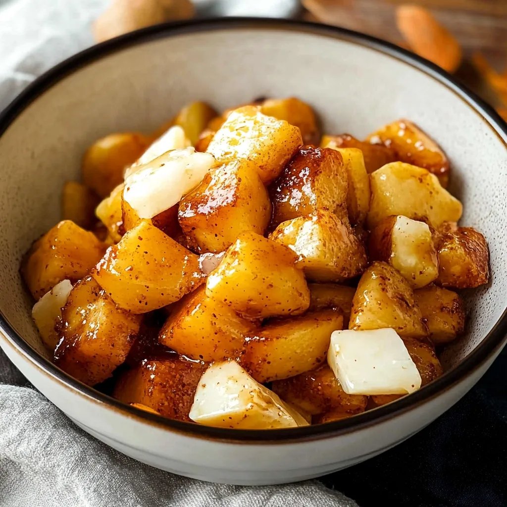 Heißluftfritteuse Äpfel