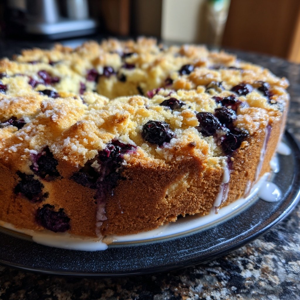 Vanille Bohnen Kuchen Nessel Heidelbeere